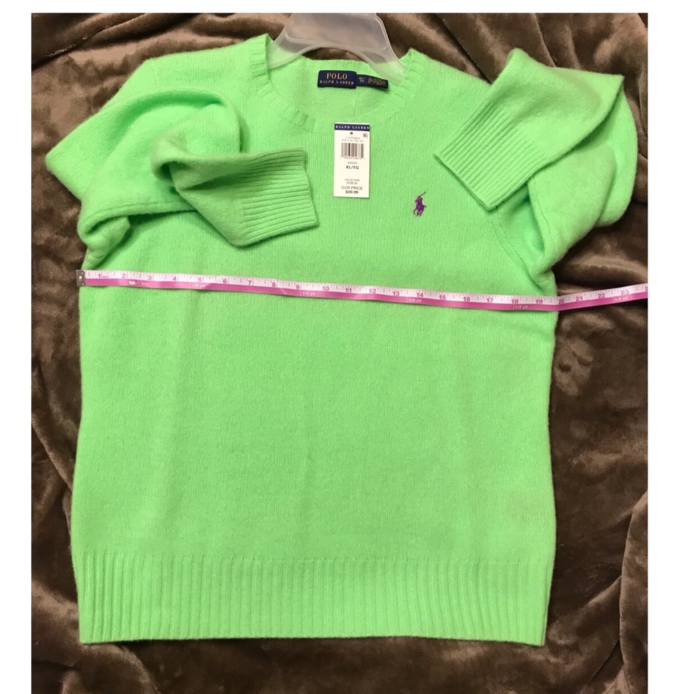 Polo Sweater [Lime Green]